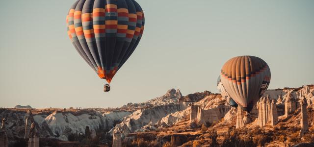 Hot air balloons