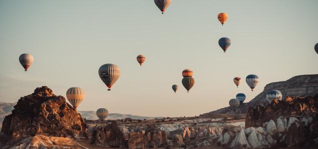 Hot air balloons